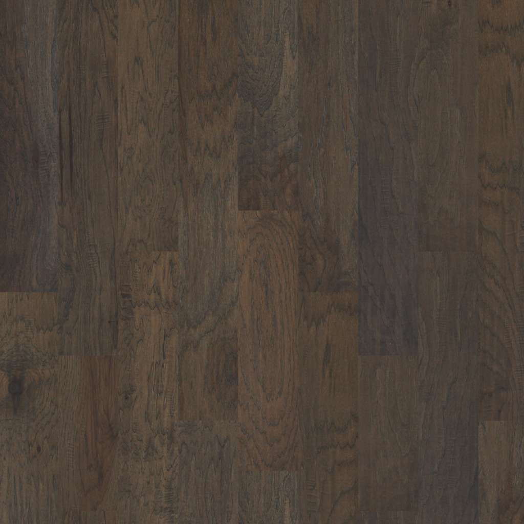 Shaw Riverstone Sw593-05021 Sterling Engineered Scraped Hickory Hardwood Flooring (Partial Piece - Sample)