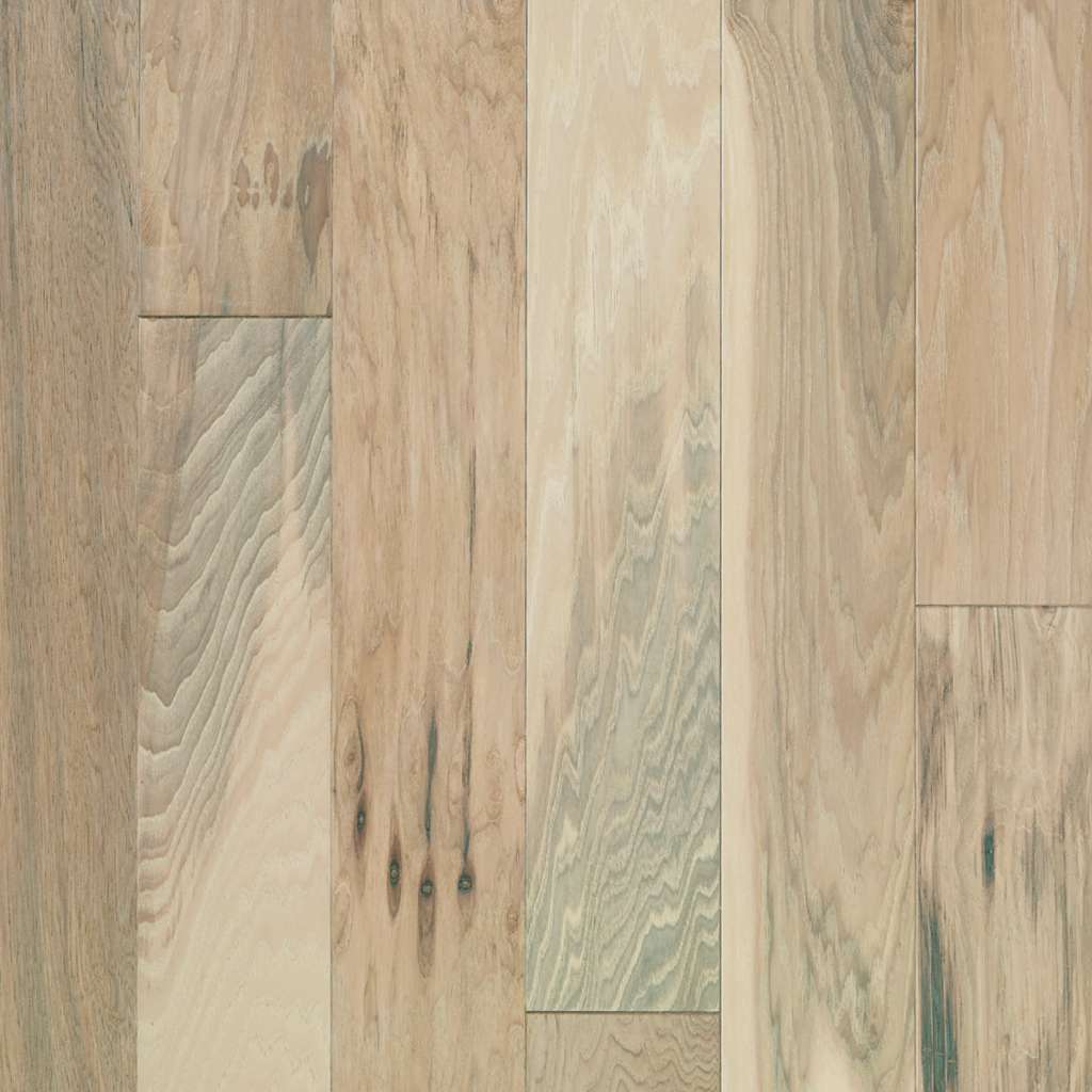 Shaw Northington Brushed Sw670-01032 Canopy Engineered Wire Brushed Hickory Hardwood Flooring (Partial Piece - Sample)