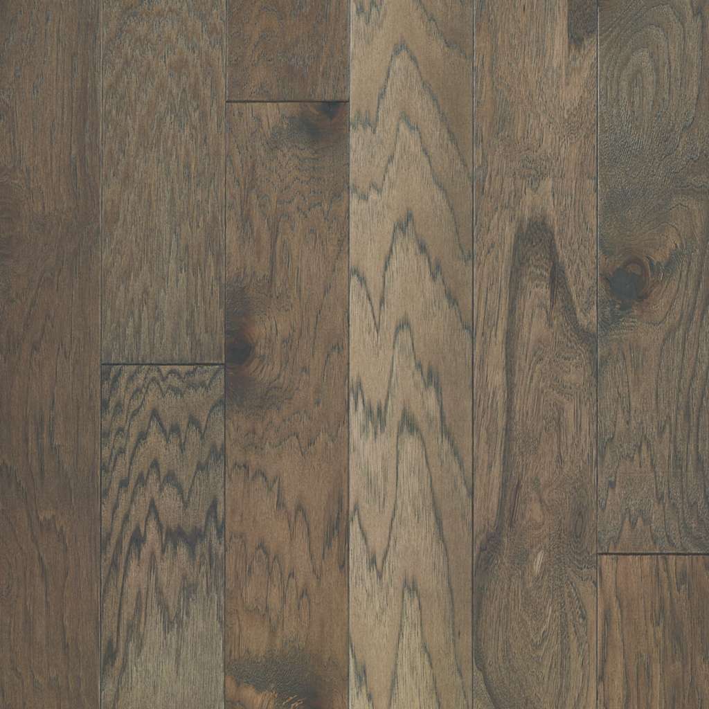 Shaw Northington Brushed Sw670-07035 Chestnut Engineered Wire Brushed Hickory Hardwood Flooring (Partial Piece - Sample)