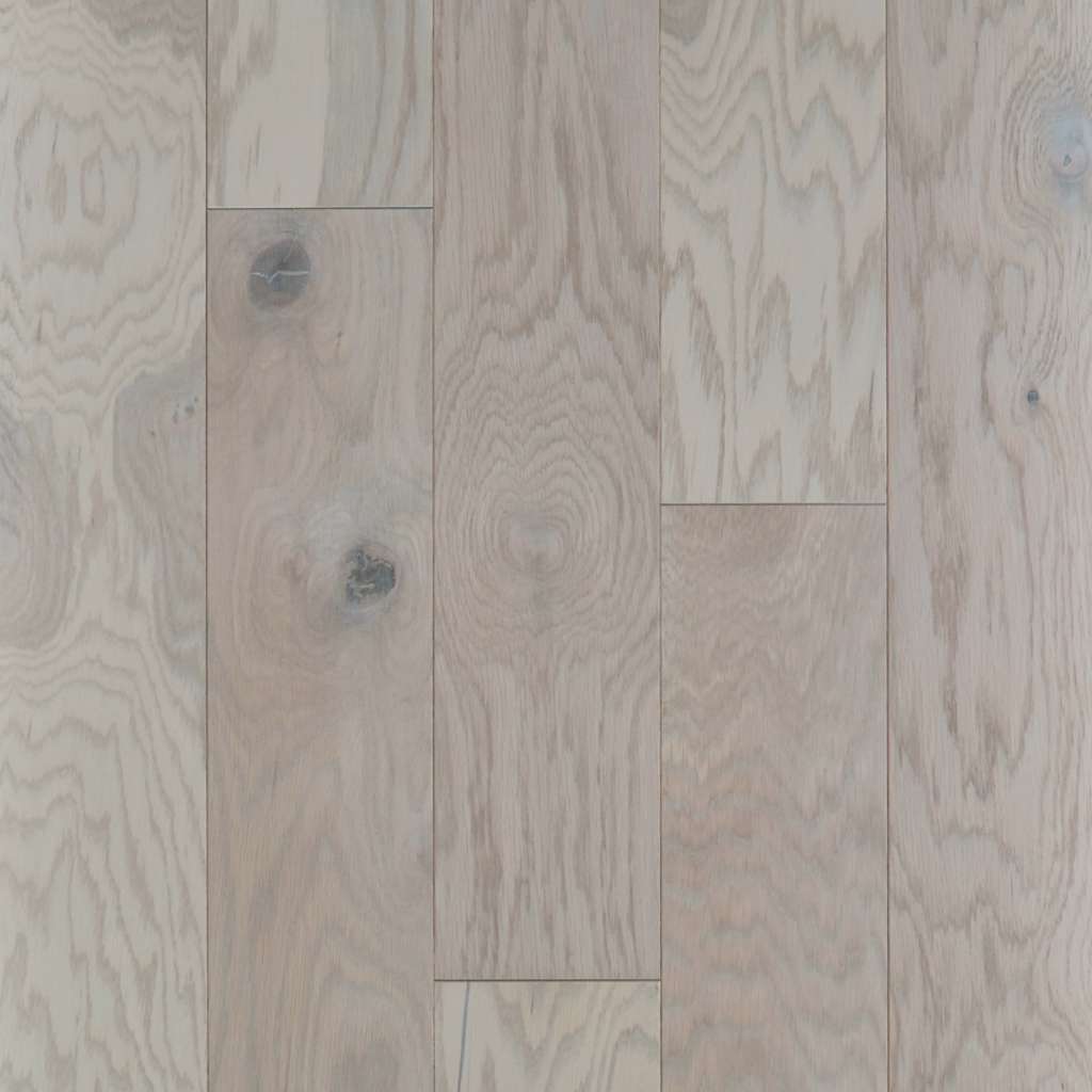 Shaw Villa Sw705-01069 Quartz Smooth White Oak Hardwood Flooring (Partial Piece - Sample)