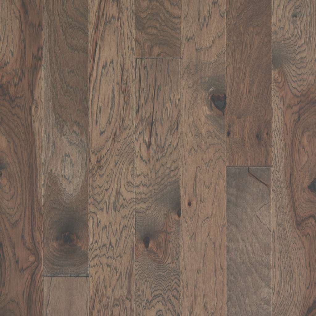 Shaw High Plains 5 SW711-07069 Hide Engineered Wirebrushed Hickory Hardwood Flooring (Partial Piece - Sample)