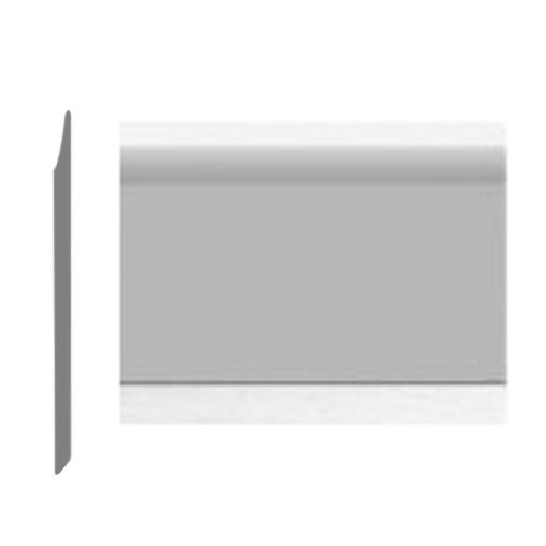 Roppe Pinnacle Plus Wall Base Sleek #35 Dark Gray 4 9/16" x 60' Roll by 3/16" Straight (Toeless)