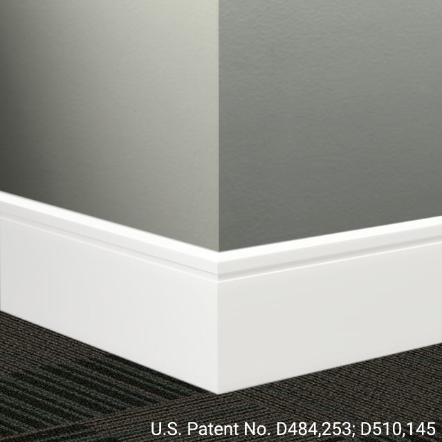 Tarkett / Johnsonite Millwork Reveal 6" 77 Pearl (Partial Piece - Sample)