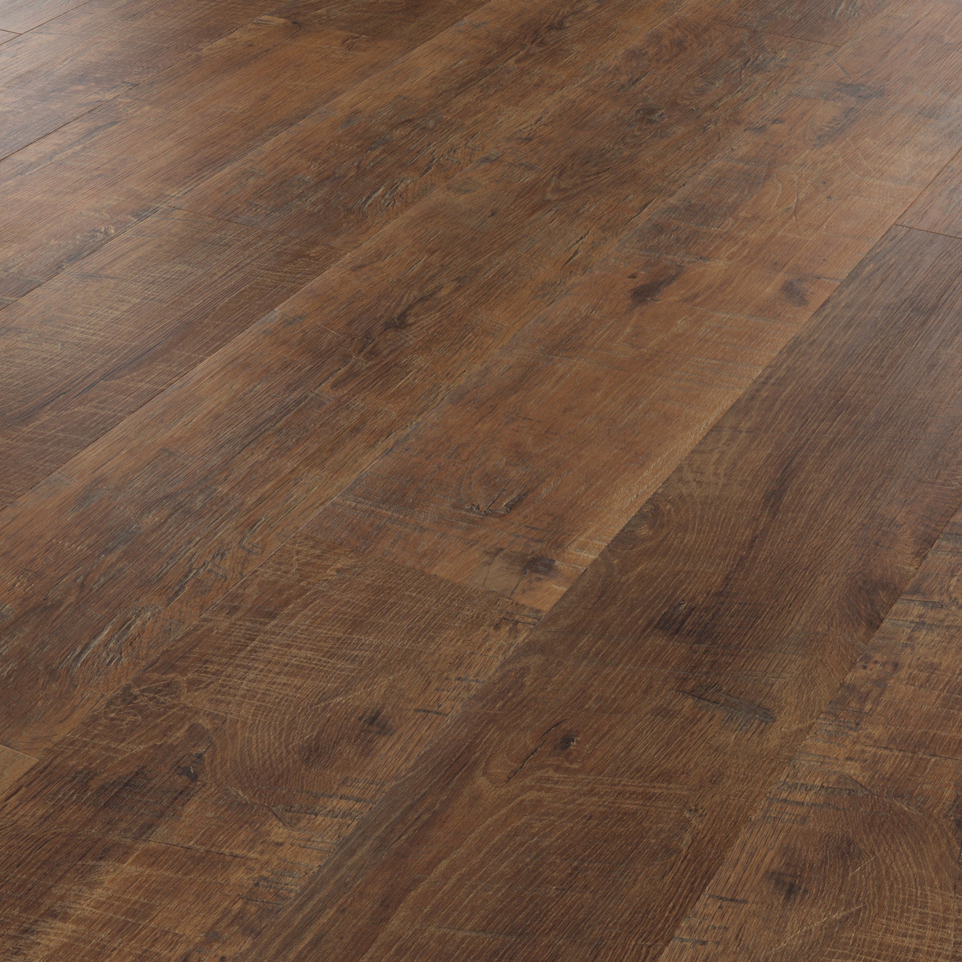 Karndean Korlok Select Antique French Oak RKP8110 Dark Brown Wood Plank 9" x 56"