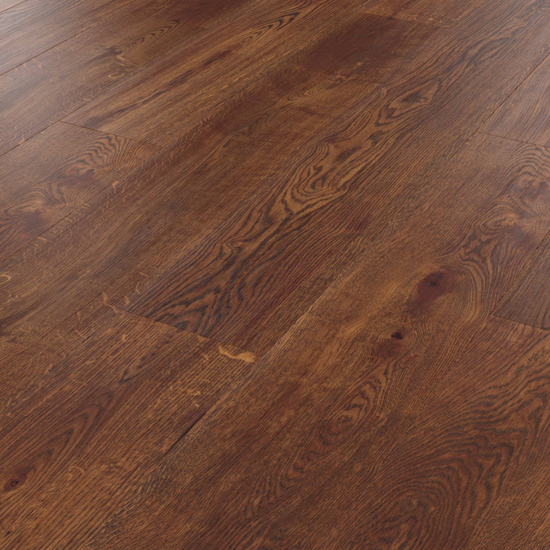 Karndean Korlok Select Cathedral Oak RKP8114 Dark Brown Wood Plank 9" x 56"