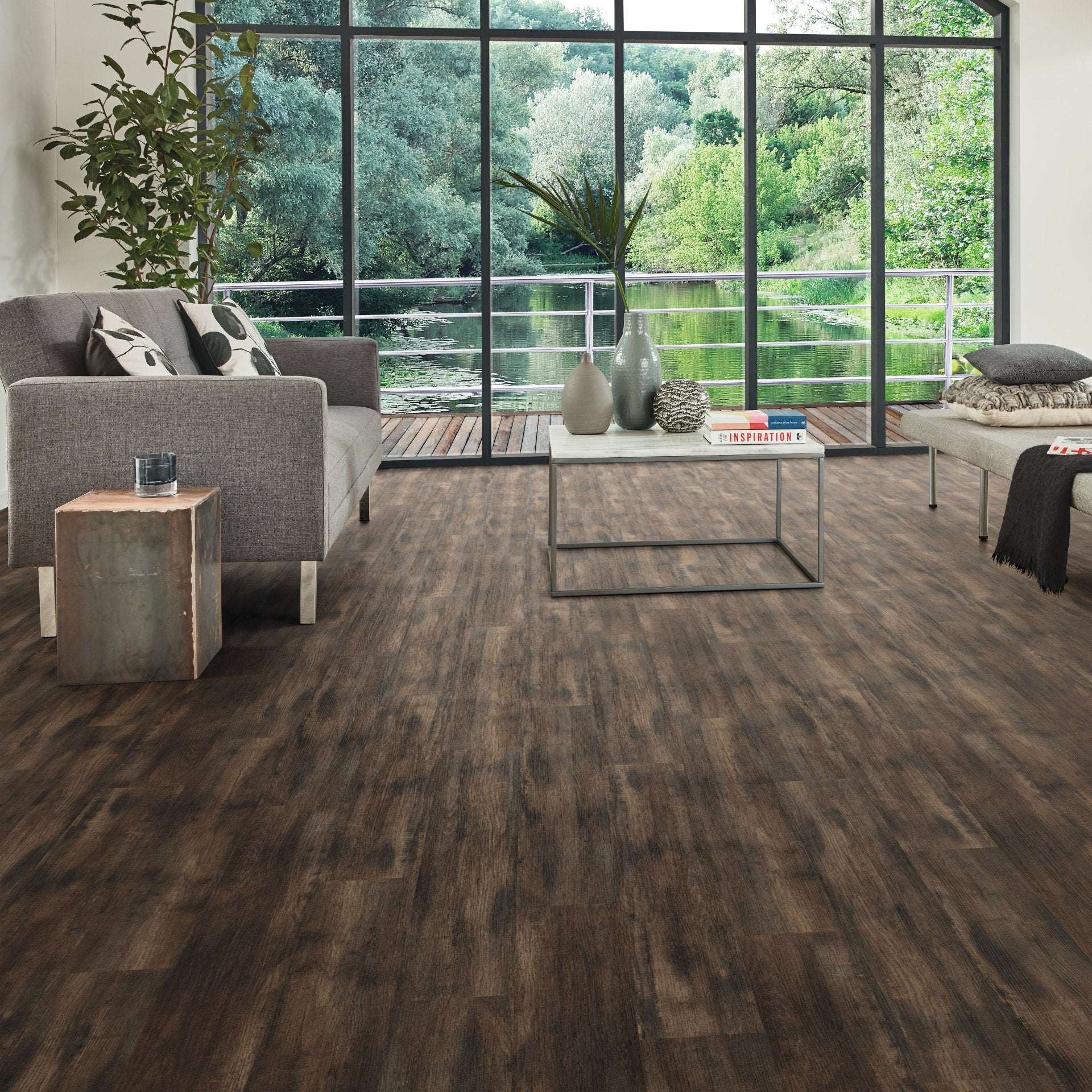 Karndean Korlok Reserve Charred Weathered Pine RCP6539 7" x 48"