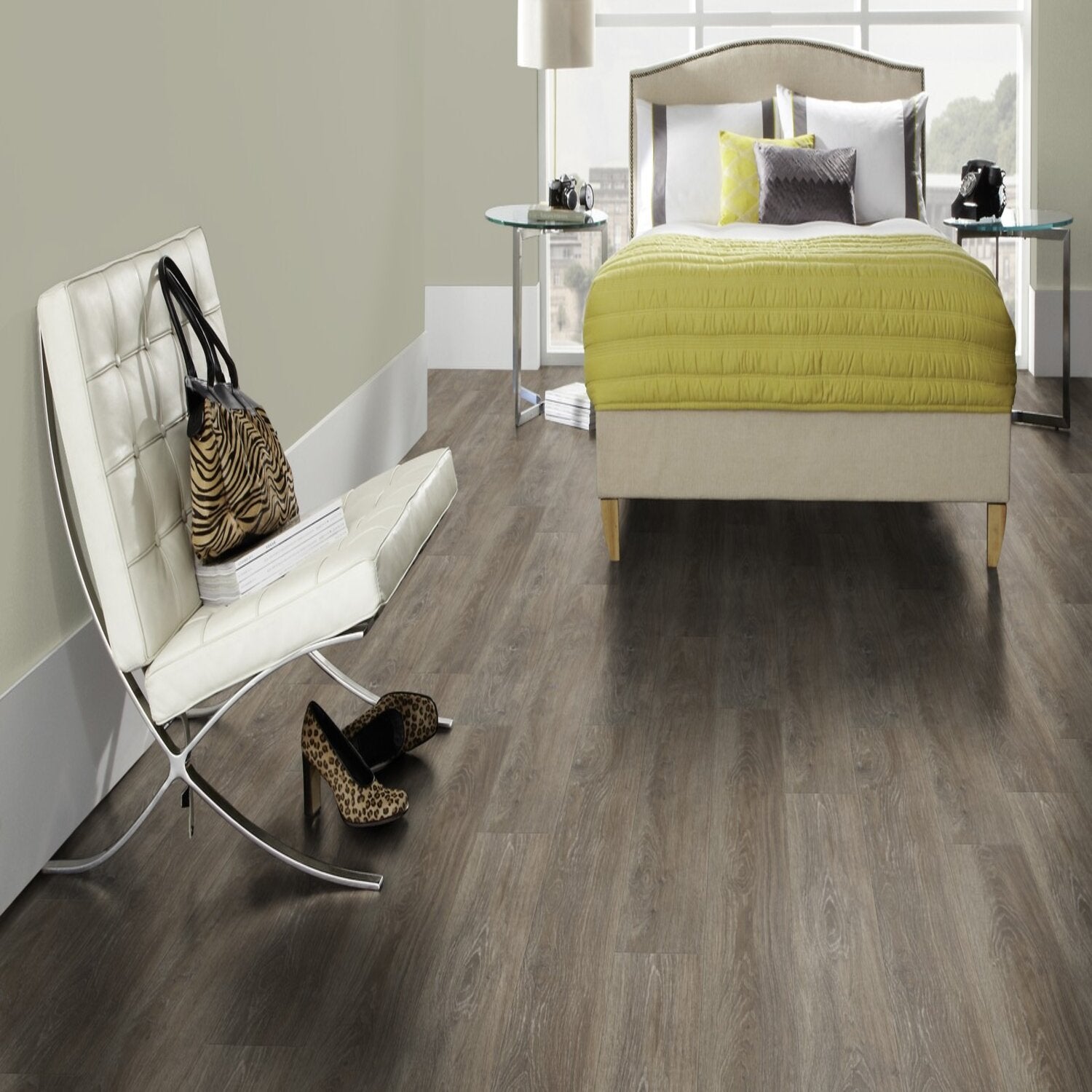 Karndean Korlok Reserve Aged Spanish Oak RCP6535 Gray Wood Plank 7" x 48" (23.51 SF/Box)