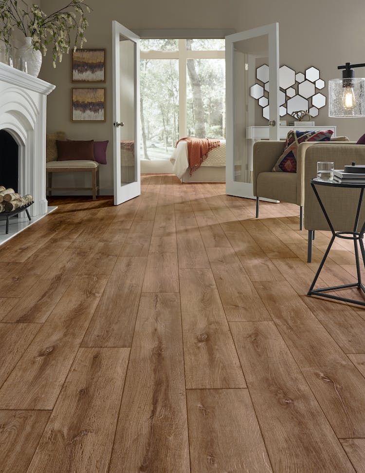 Mannington Restoration Collection® Blacksmith Oak 28303-347668 Flame 7 9/16" x 50 1/2" (21.22 SF/Box)