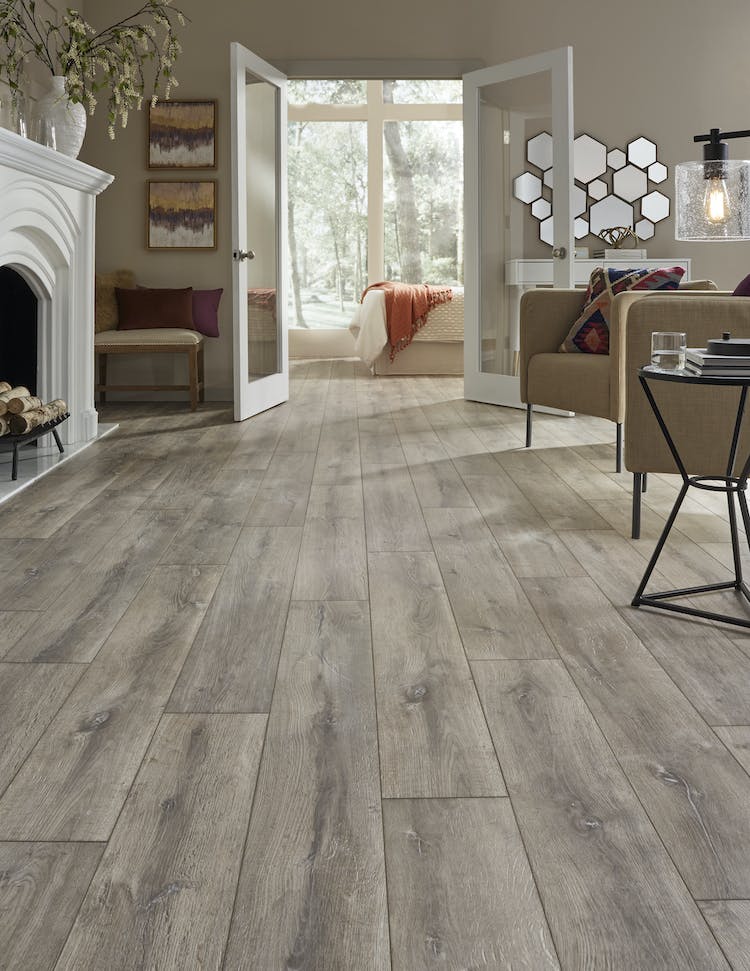 Mannington Restoration Collection® Blacksmith Oak 28300 Steam 7 9/16" x 50 1/2" (21.22 SF/Box)