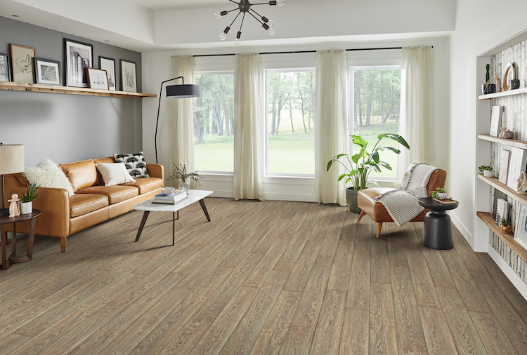 Mannington Restoration Collection® Black Forest Oak 22201 Weathered 6 3/16" x 50 1/2" (17.40 SF/Box)