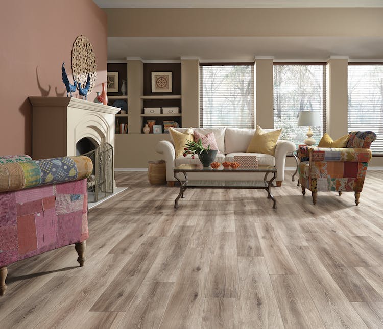 Mannington Restoration Collection® Fairhaven Brushed 28103 Taupe 7 9/16" x 50 1/2" (21.22 SF/Box)