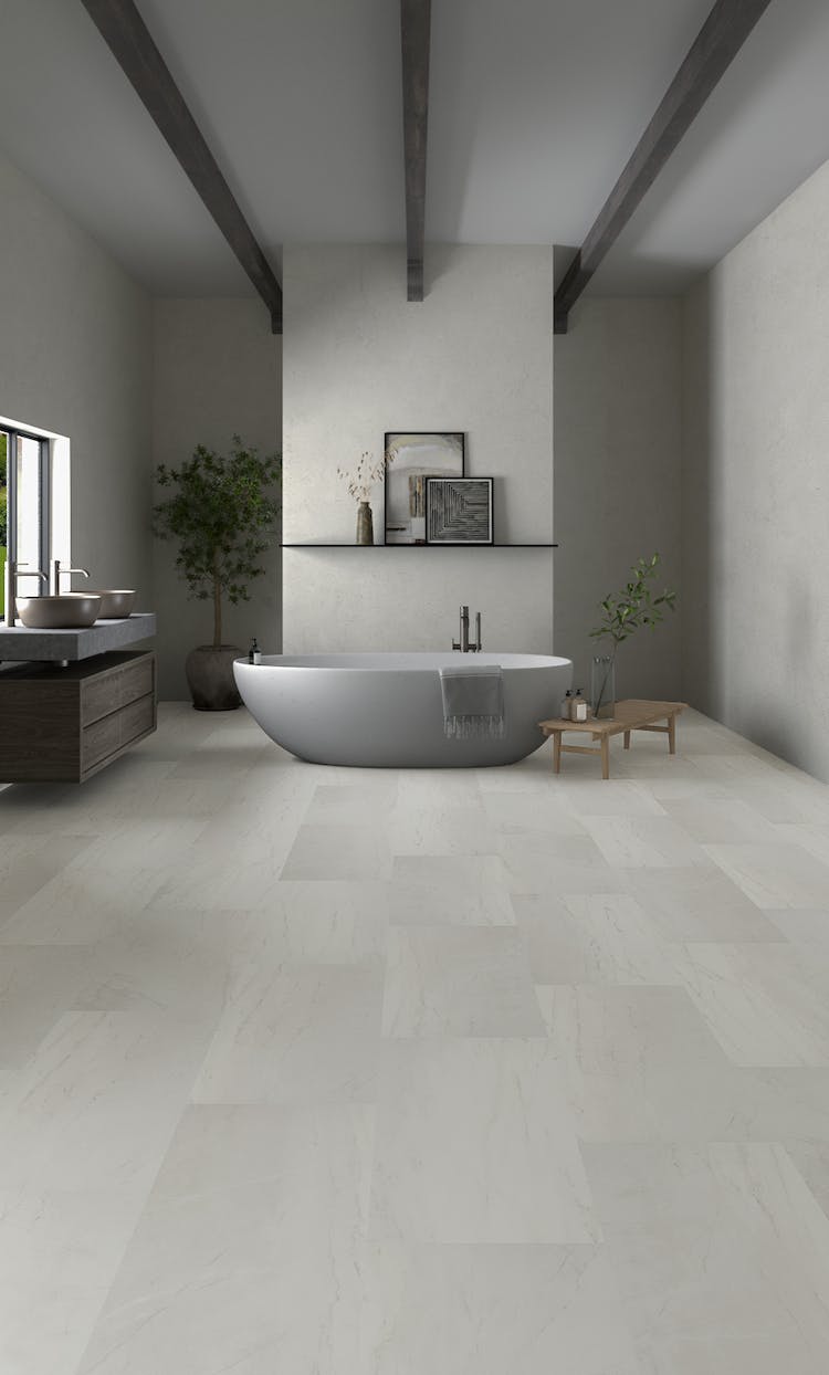 Mannington Adura Flex Tile Arctic FXR460 Frost 12" x 24" (36 SF/Box)