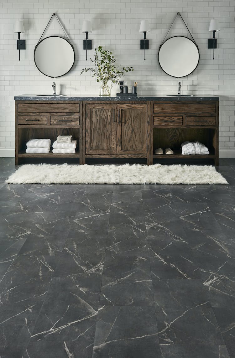 Mannington Adura Flex Tile FXT450 Baltic Stone Storm 18" x 18" (45 SF/Box)