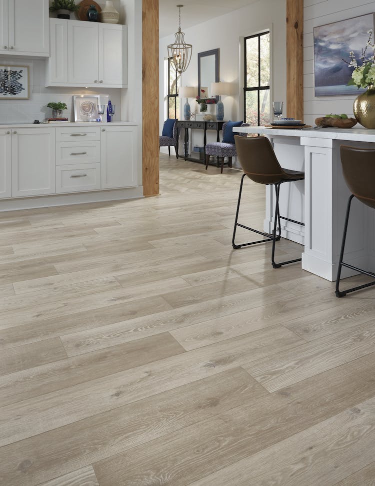 Mannington Restoration Collection® Palace Plank 28402P-367550 Stone 7 9/16" x 50 1/2" (21.22 SF/Box)