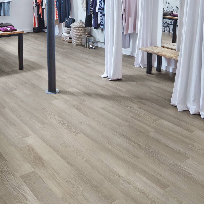 Karndean Knight Tile Gluedown KP138 Grey Limed Oak Vinyl Tile 6" x 36" (29.53 SF/Box)