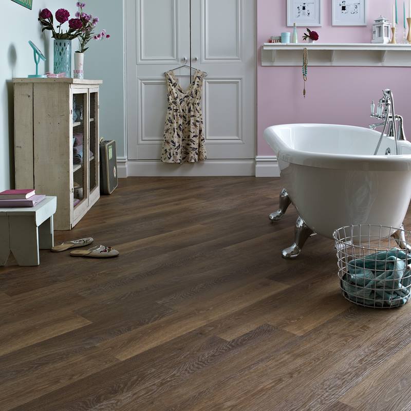 Karndean Knight Tile Rigid Core Mid Limed Oak SCB-KP96-6 Wood Plank 6" x 36" (29.53 SF/Box)