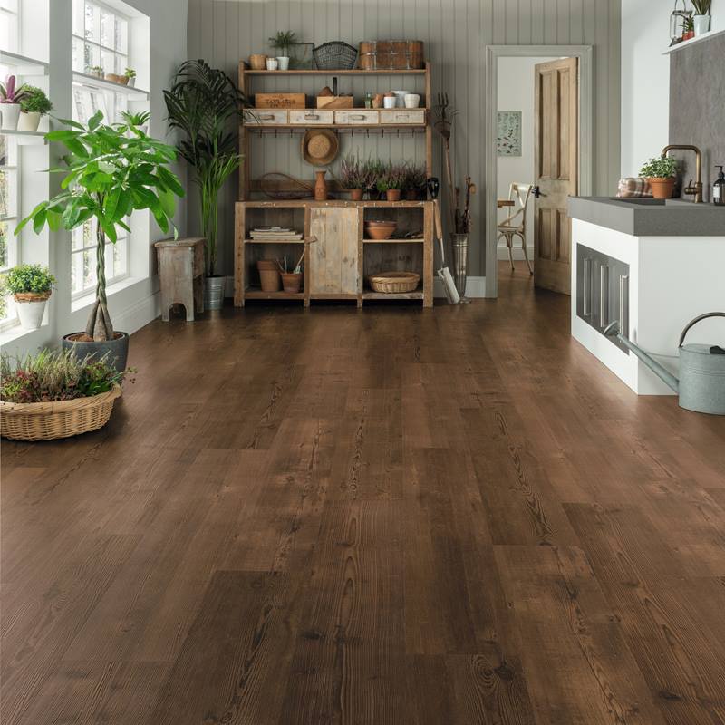 Karndean LooseLay Antique Heart Pine LLP303 Wood Plank 10" x 59" (32.29 SF/Box)