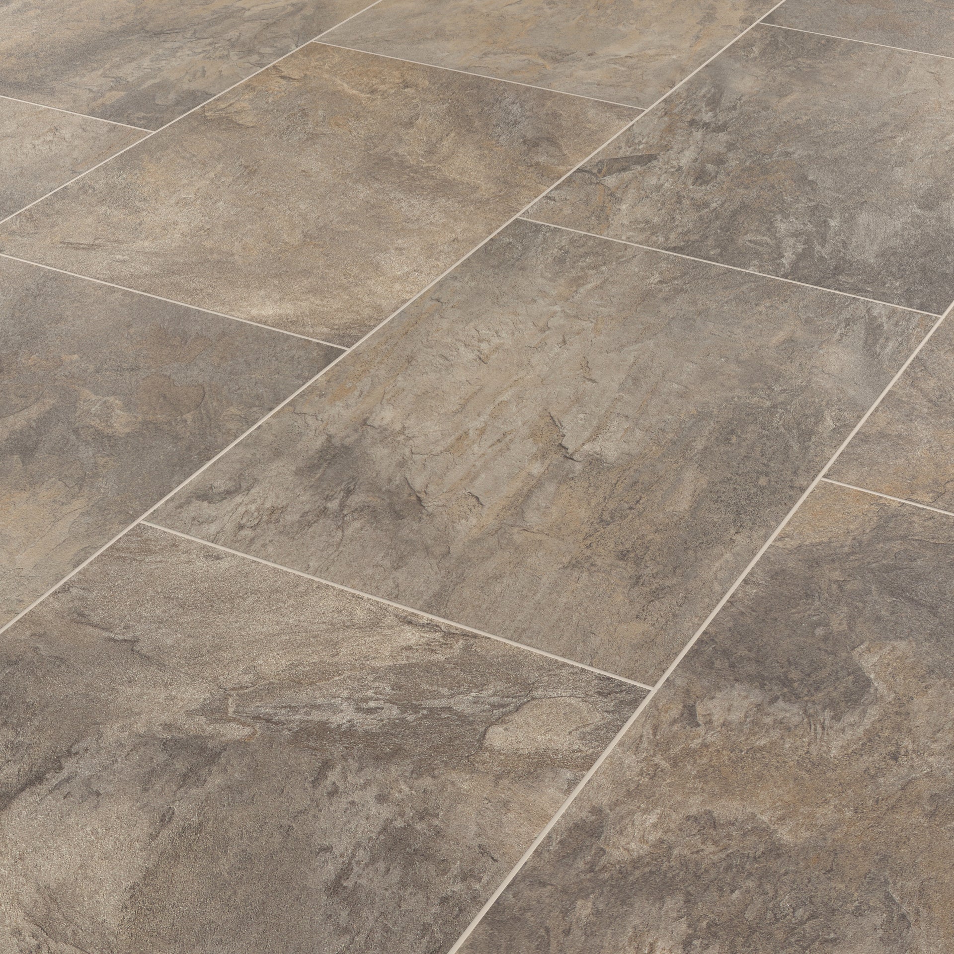 Karndean Korlok Select Mountain Slate RKT3003-G Dark Brown Stone Tile 18" x 24"