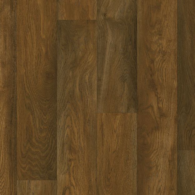 Armstrong FlexStep Pro Chickasaw Oak G2902 Cocoa Brown Vinyl Sheet (12' Width) (Sample)