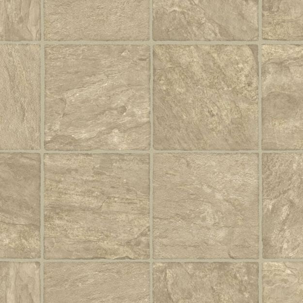 Armstrong FlexStep Pro Slatesdale G2912 Beige Vinyl Sheet (12' Width) (Sample)