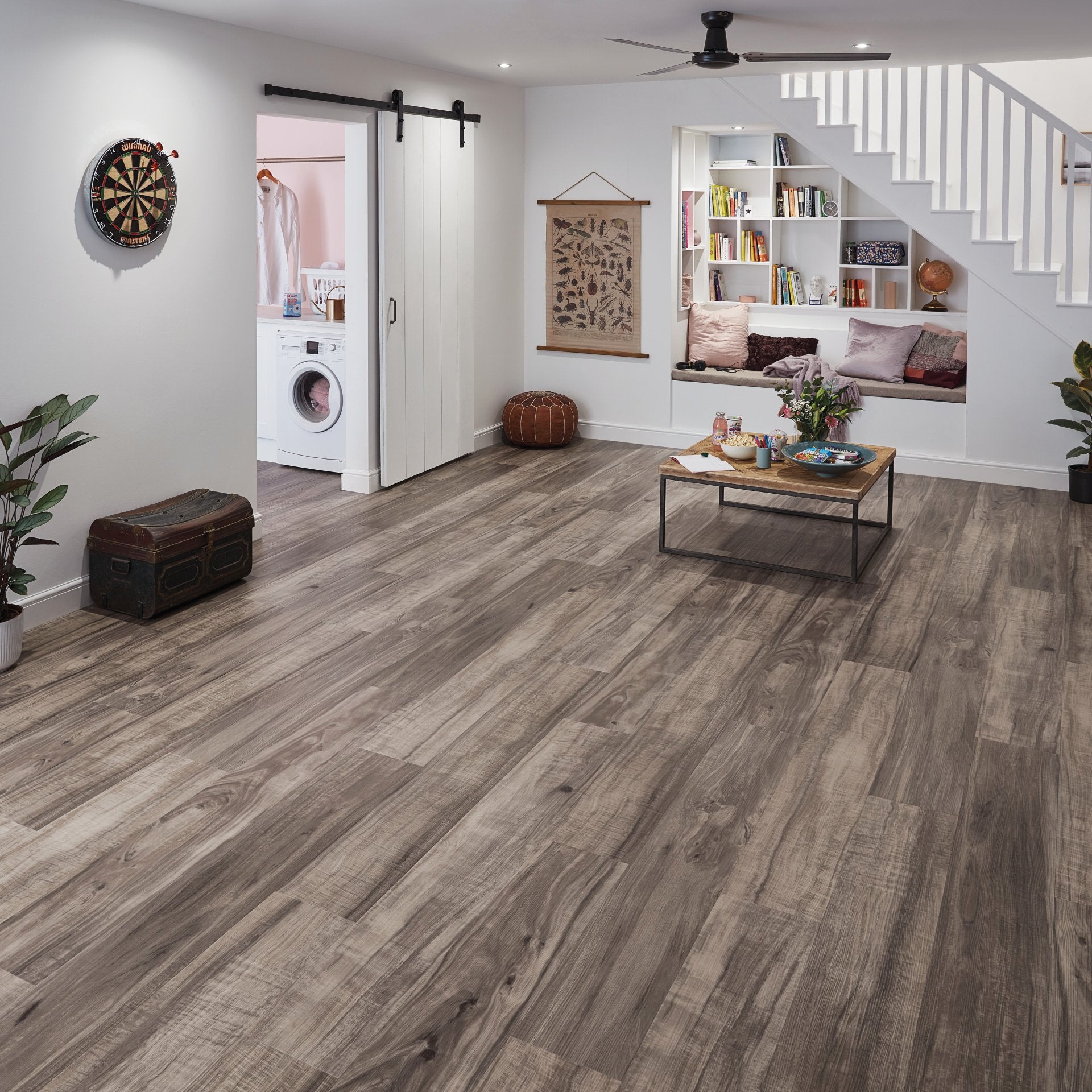 Karndean Korlok Select Smoked Koa RKP8126 Gray Wood Plank 9" x 56"