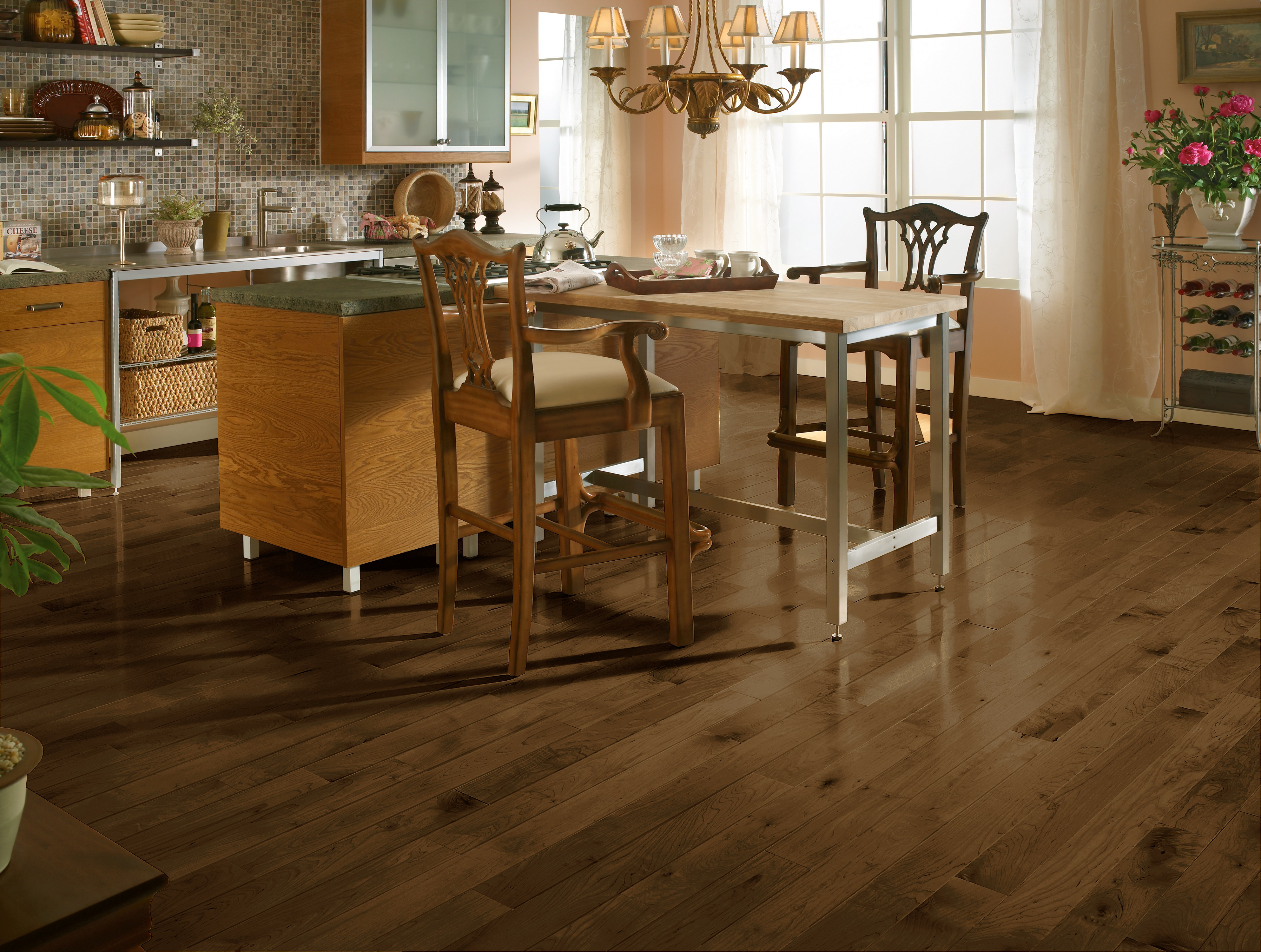 Bruce Kennedale Prestige Wide Plank Cappuccino CM5745Y 5" x Varying Lengths Solid Hardwood (23.50 SF/Box)