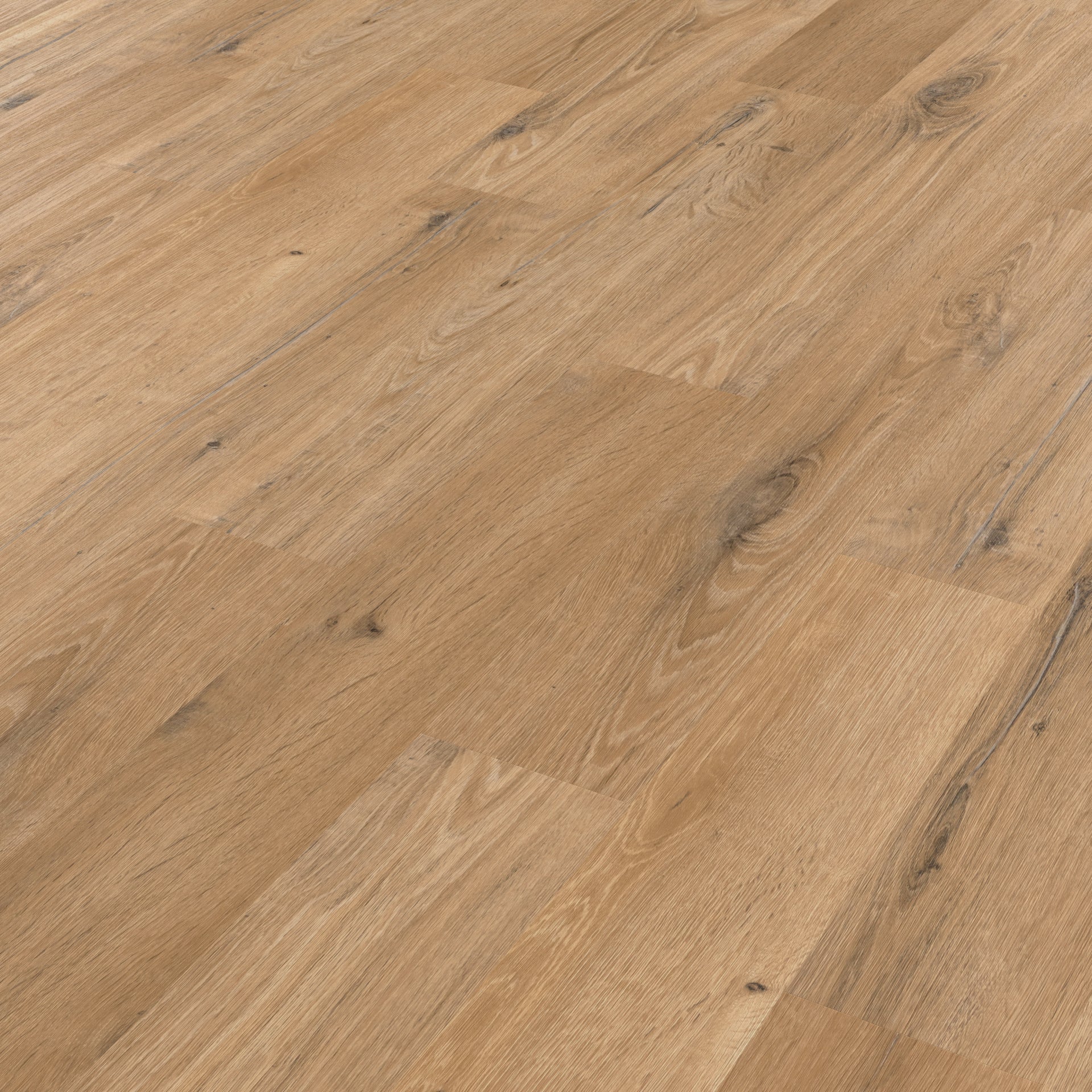 Karndean Knight Tile Rigid Core Natural Character Oak SCB-KP145-6 Mid Brown Wood Plank 6" x 36"