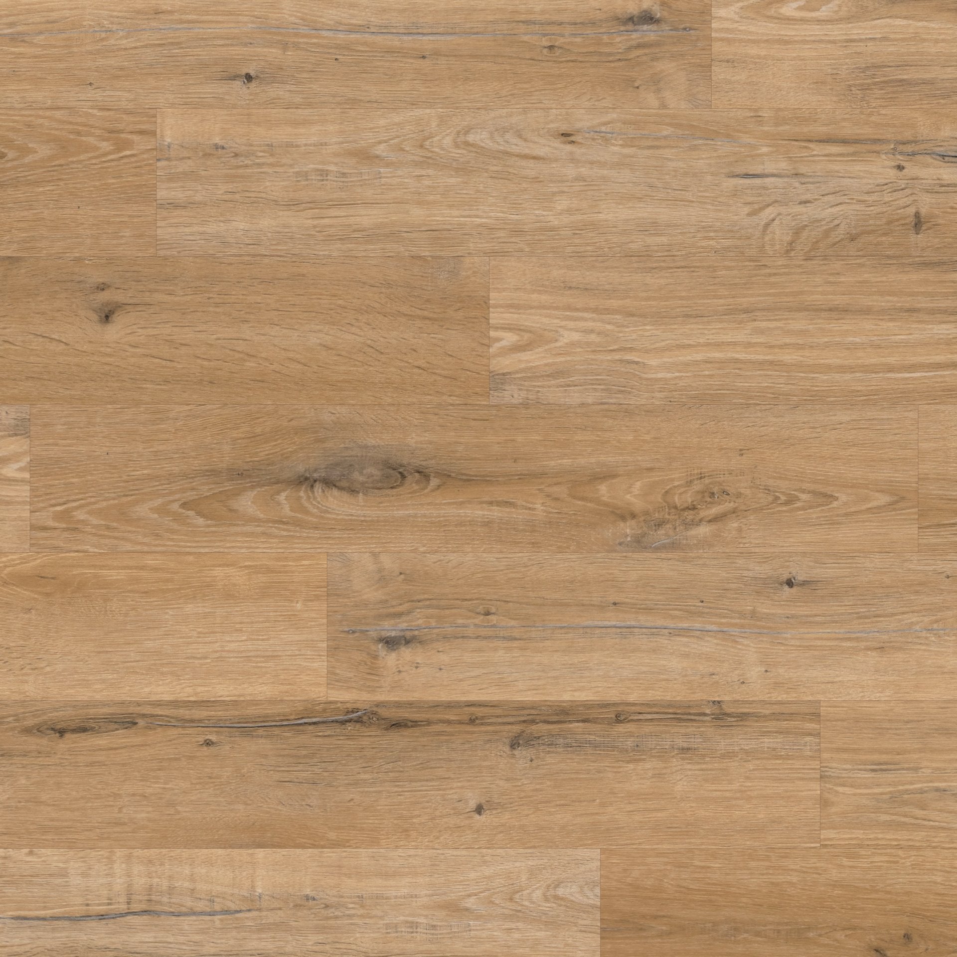 Karndean Knight Tile Gluedown KP145 Natural Character Oak 6" x 36" (36.0 SF/Box)