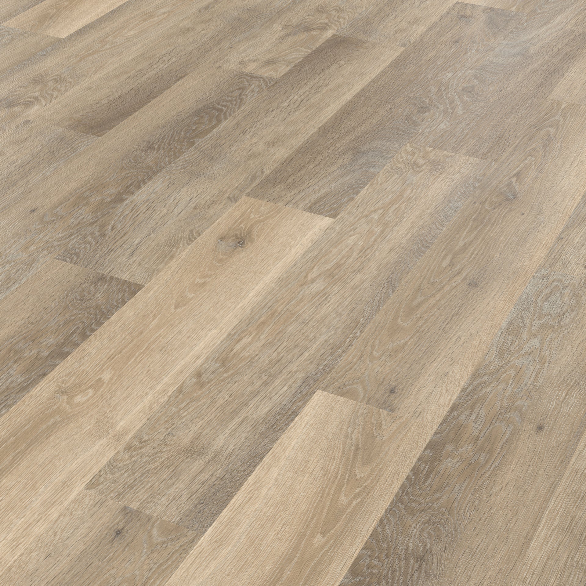 Karndean Knight Tile Rigid Core Lime Washed Oak SCB-KP99-6 Light Brown Wood Plank 6" x 36"