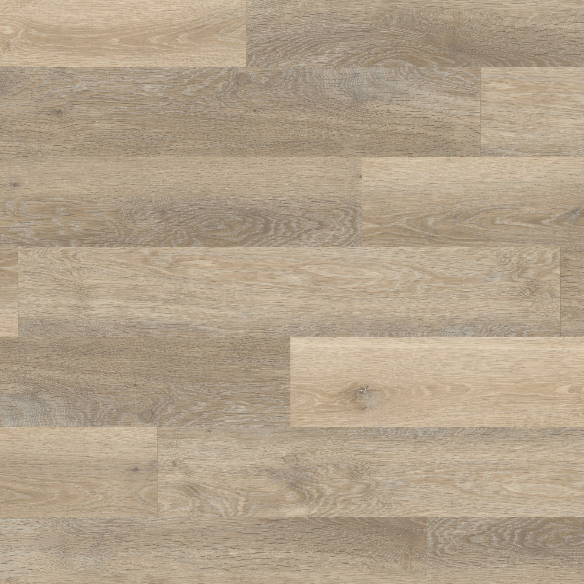 Karndean Knight Tile Rigid Core Lime Washed Oak SCB-KP99-6 Light Brown Wood Plank 6" x 36" (Sample)