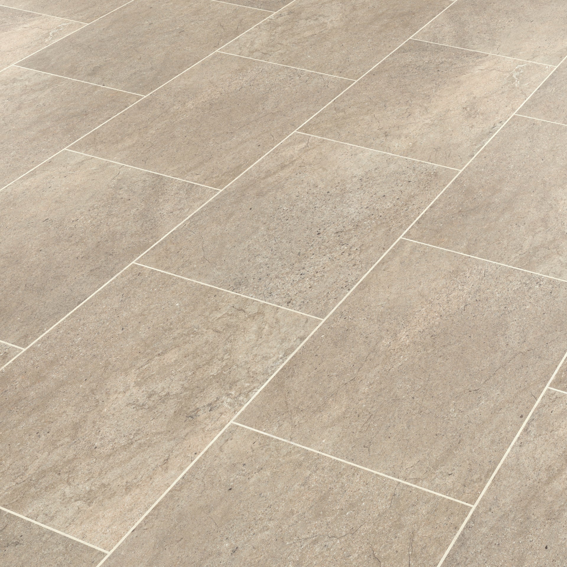 Karndean Knight Tile Rigid Core Bath Stone SCB-ST12-G Beige/cream Stone Tile 12" x 18" (30 SF/Box)