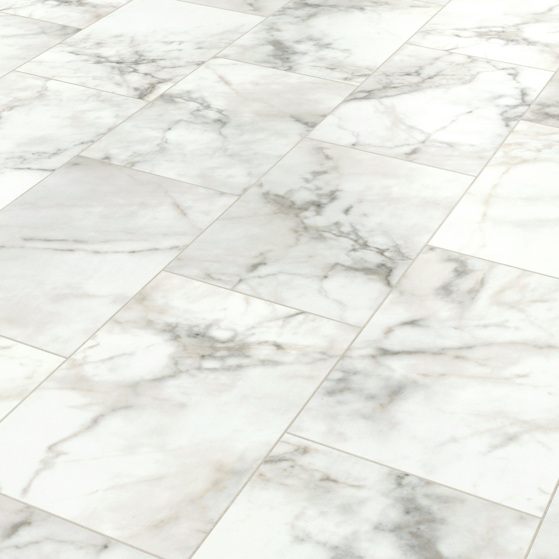 Karndean Knight Tile Rigid Core Honed Oyster Slate SCB-ST17-G White Stone Tile 12" x 18" (30 SF/Box)