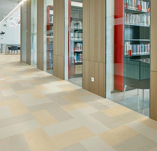 Forbo Marmoleum Modular Tile T3716-156408 Mercury 9.8" x 9.8" Linoleum Tile Flooring (26.91 SF/Box)