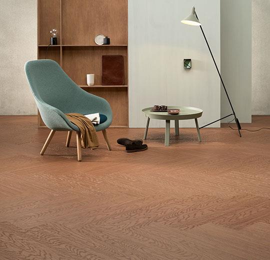 Forbo Marmoleum Modular Tile T5229 Fresh Walnut