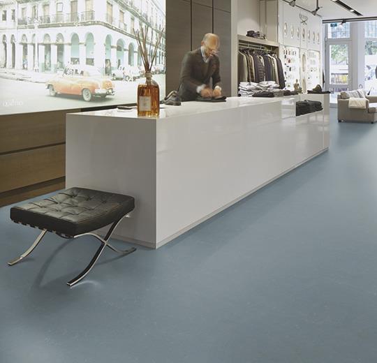 Forbo Marmoleum Solid Concrete 3731 Flux Linoleum Flooring