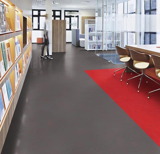 Forbo Marmoleum Concrete 3737 Red Shimmer Linoleum Sheet Flooring (79" Width)