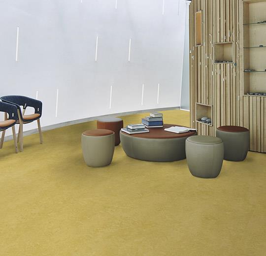 Forbo Marmoleum Marbled Fresco 3259 Mustard Linoleum Flooring