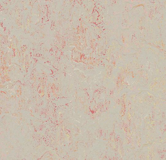 Forbo Marbled Splash 3432 Fruit Punch Linoleum Sheet 