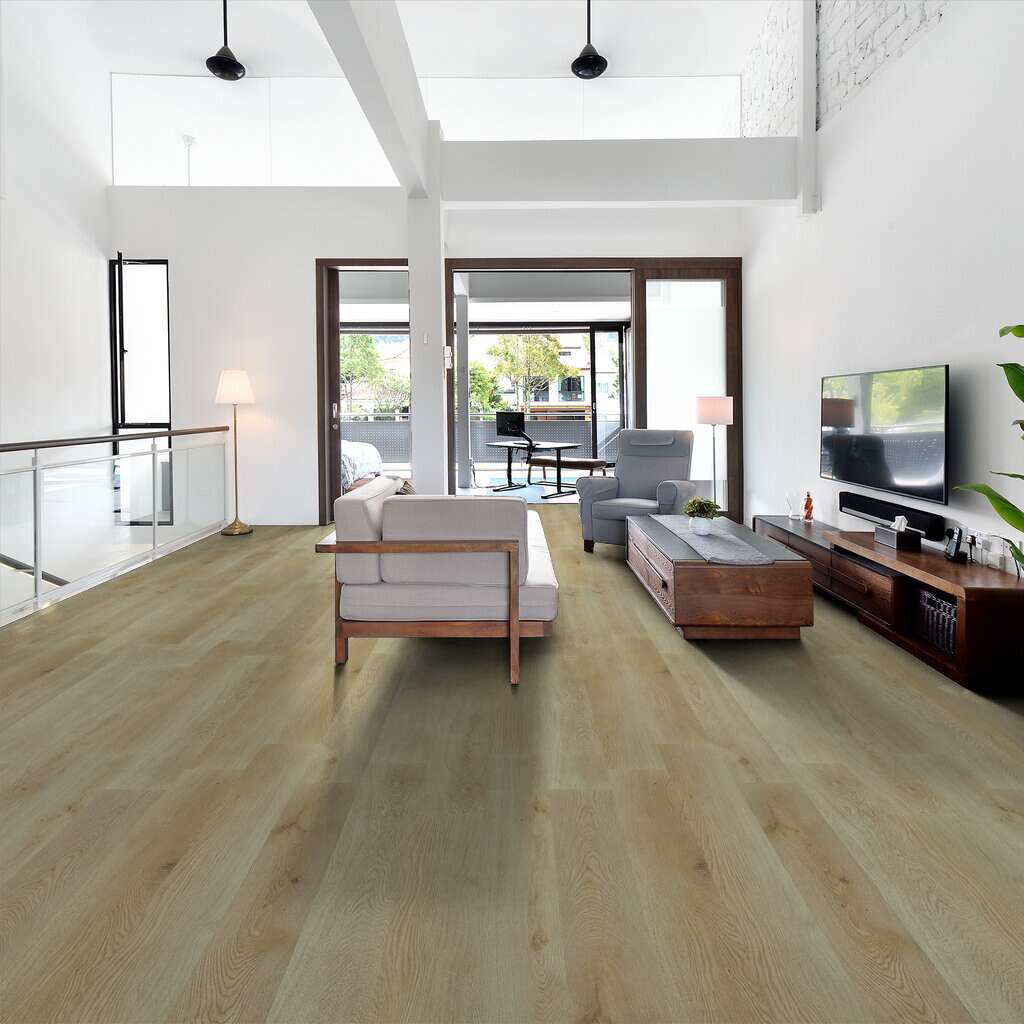 Shaw Floorte Pro Anvil Plus 2032V-00296 River Bend Oak 6.93" x 48.03" SPC Vinyl Flooring (27.73 SF/Box)