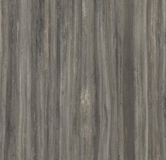 Forbo Marmoleum Linear Striato 5251 Black Glacier Linoleum Sheet Flooring (79" Width)