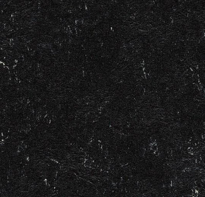 Forbo Marmoleum Marbled Fresco 2939-9725 Black Linoleum Sheet Flooring (79" Width)