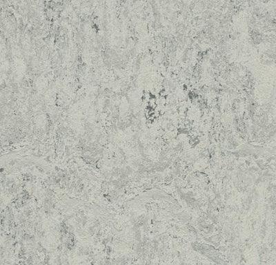 Forbo Marmoleum Marbled Real 3032-9745 Mist Grey Linoleum Sheet Flooring (79" Width)