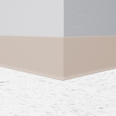 Tarkett / Johnsonite Traditional Vinyl Wall Base #31 Zephyr 4" x 120' Roll by 1/8" Cove (with Toe)