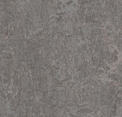 Forbo Marmoleum Marbled Real 3137-10671 Slate Grey Linoleum Sheet Flooring (79" Width)