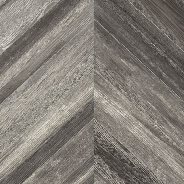 Armstrong Chevron Forest Wolfe Gray B3386 CushionStep Better Vinyl Sheet Floors 12'