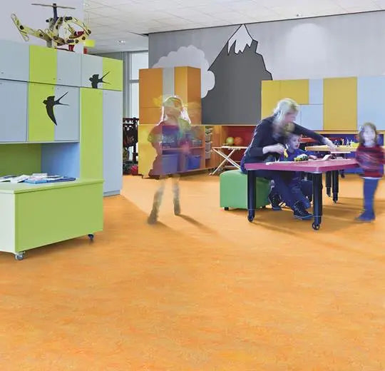 Forbo Marmoleum Marbled Vivace 3411-47832 Sunny Day Linoleum Sheet Flooring (79' Width)