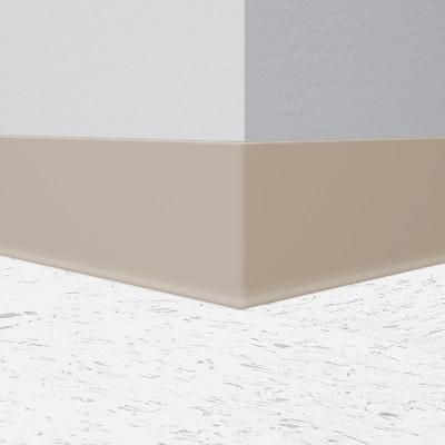 Tarkett / Johnsonite Traditional Vinyl Wall Base #49 Beige 4" x 4' (30 Pcs. / Box) by 1/8" Cove (with Toe)