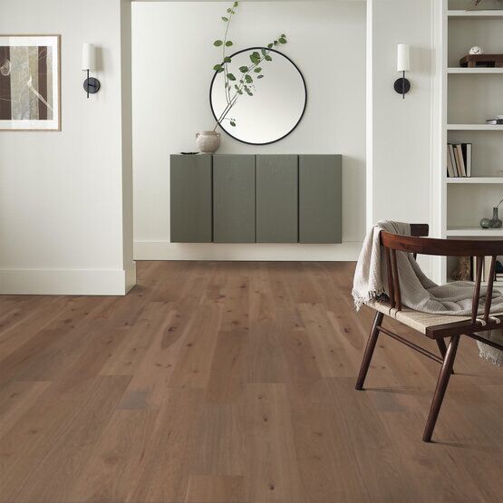 Anderson Tuftex Imperial Pecan 7.50" x 8" to 42" Random Lengths Engineered Smooth Pecan Fawn AA828-11055 (25.77 SF/Box)