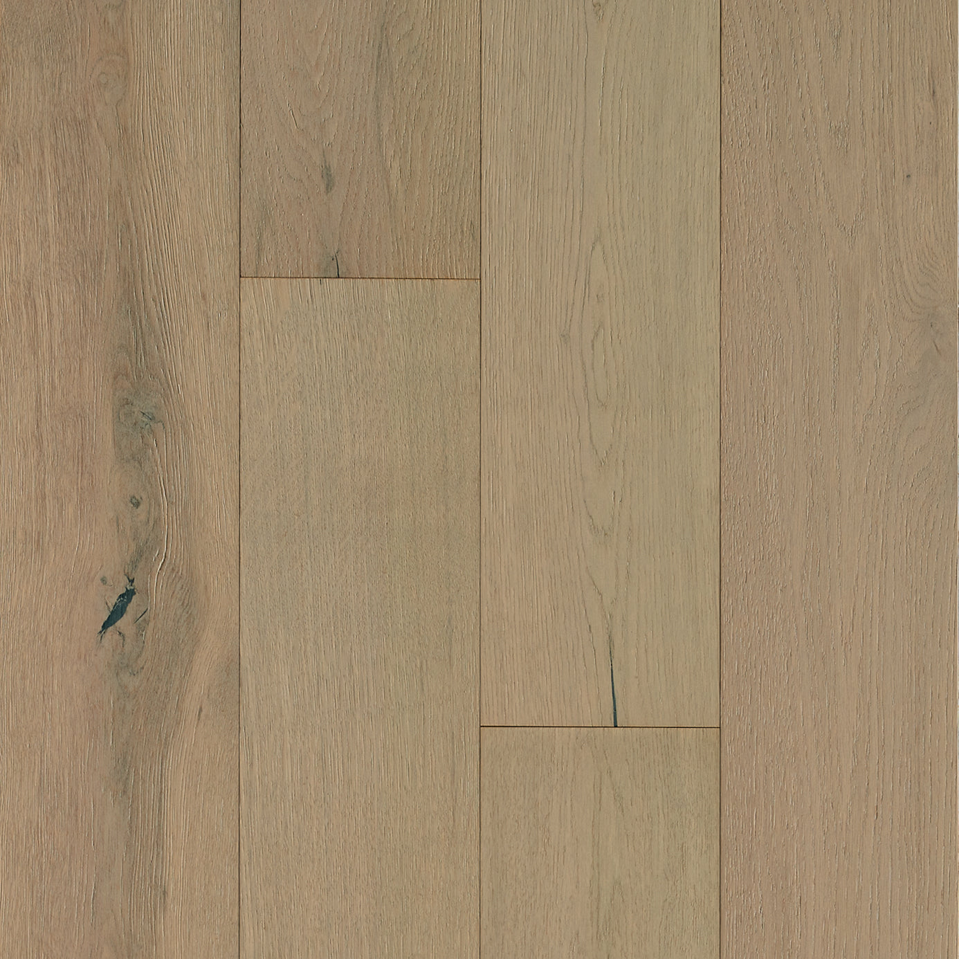 Bruce Engineered Hardwood Flooring White Oak Brushed Impressions Winter Respite 6 1/2" BRBH63EK32W