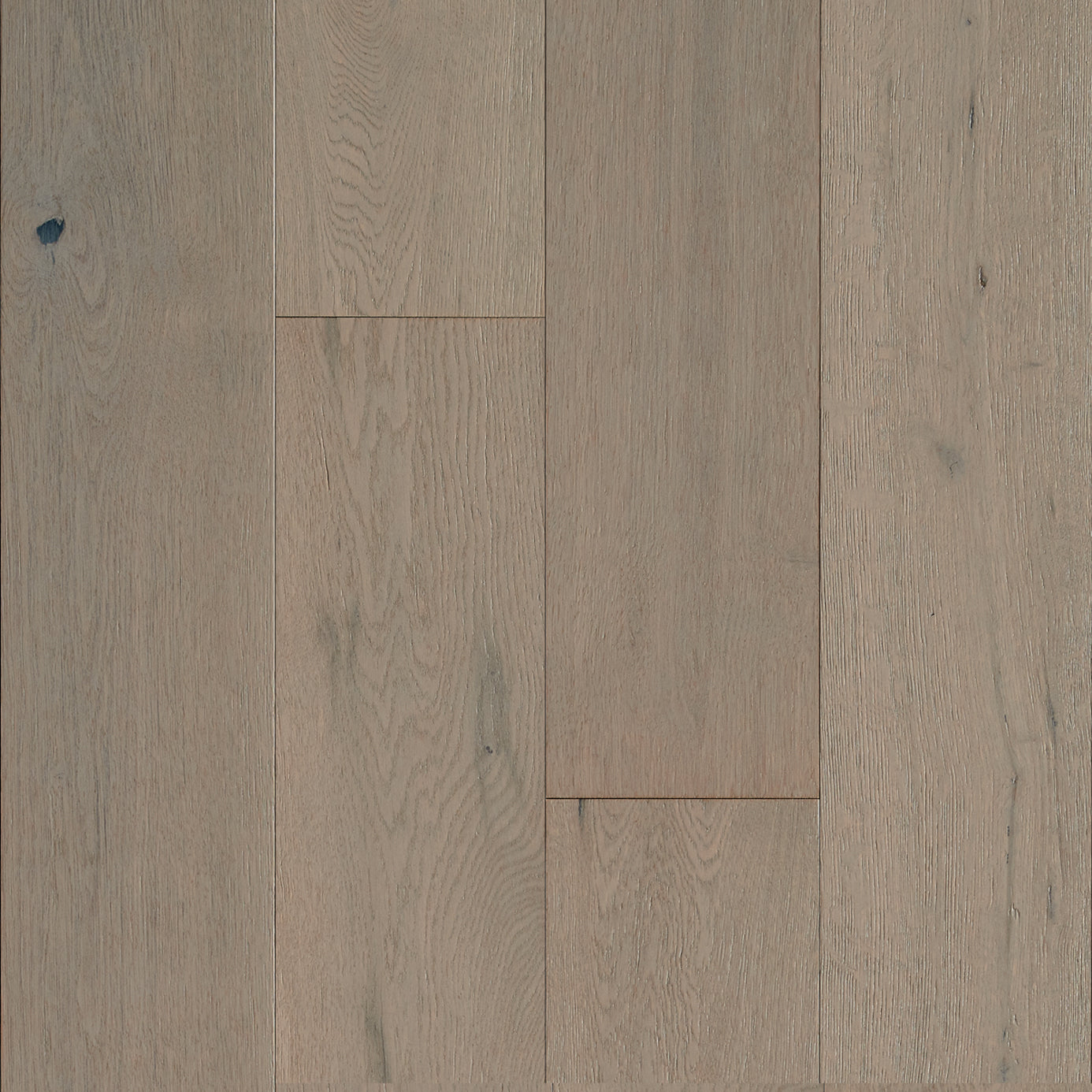 Bruce Engineered Hardwood Flooring White Oak Brushed Impressions Breezy Gray 6 1/2" BRBH63EK52W